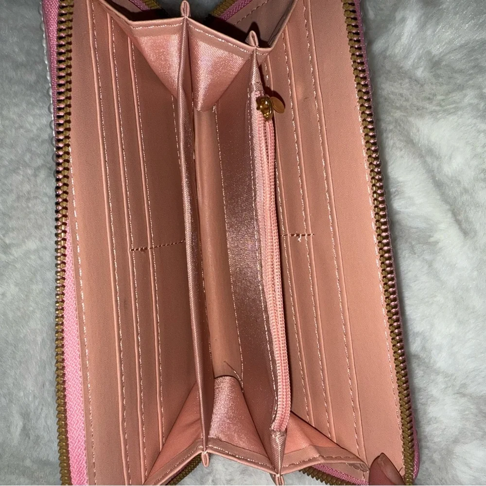 Hello Kitty Pink Rhinestone Key & Card Holder